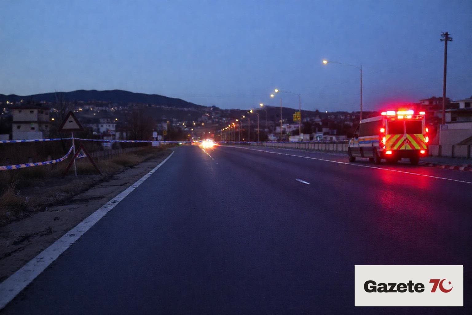 Karaman'da otomobille çarpışan motosiklet sürücüsü hayatını kaybetti