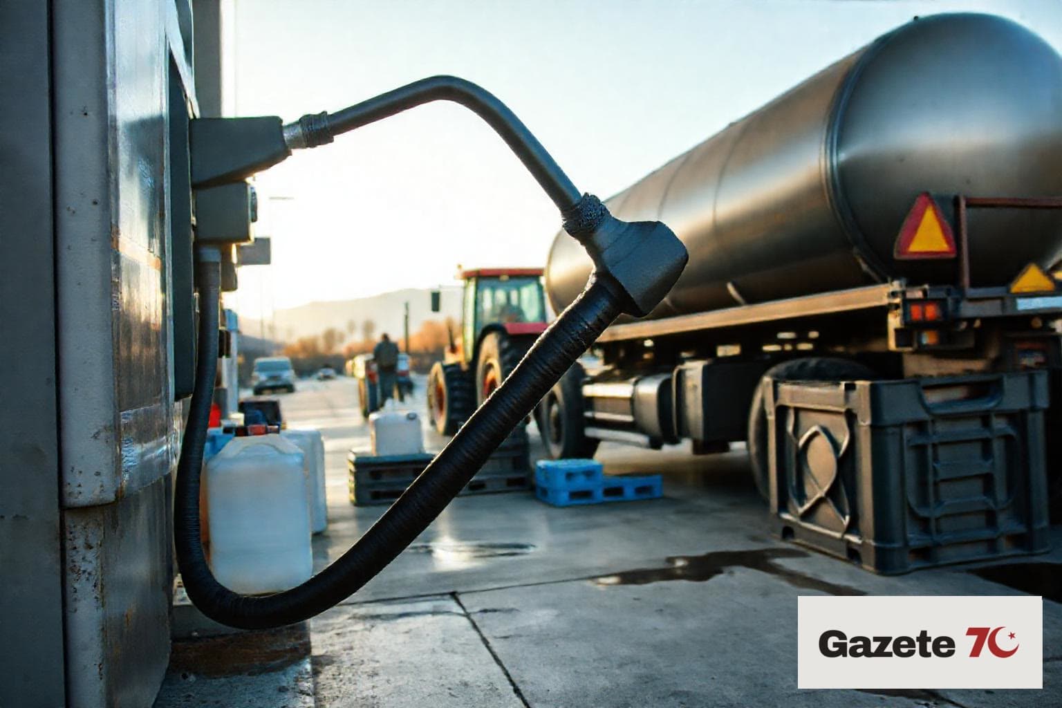 İllüstrasyon · Ekimde 6 TL’lik ÖTV artışı motorinde litre fiyatını 100 TL seviyesine çıkarabilir