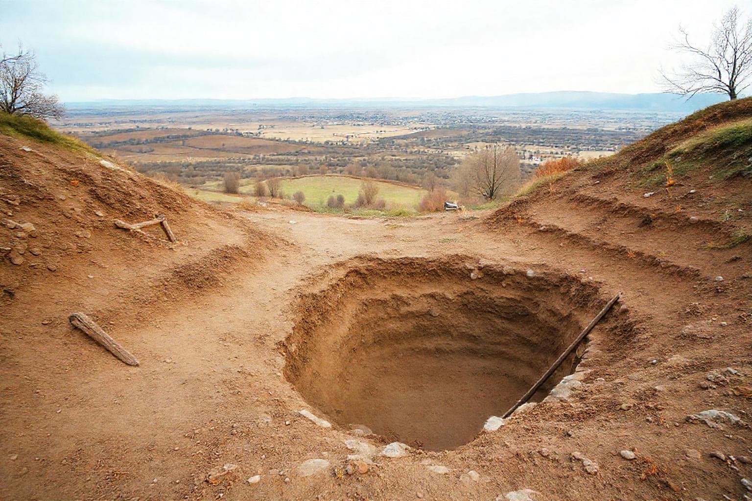 Canhasan Höyükleri'nde kazı sezonu kış nedeniyle sona erdi