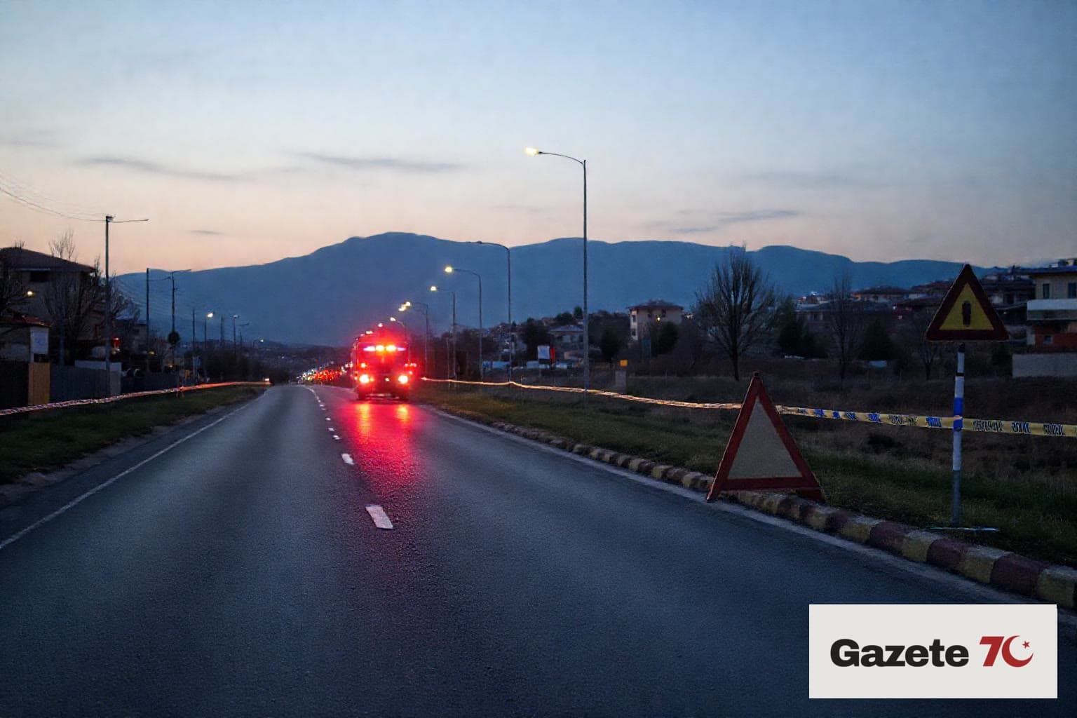 Karaman çevreyolunda su tankeriyle çarpışan otomobilde sürücü yaralı
