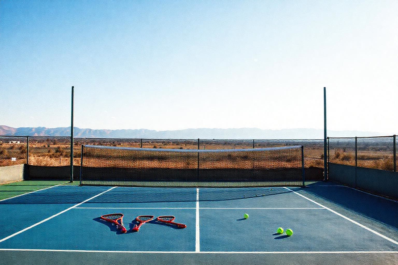 Karaman'da 8-12 yaş çocuklara ücretsiz tenis antrenmanları başladı