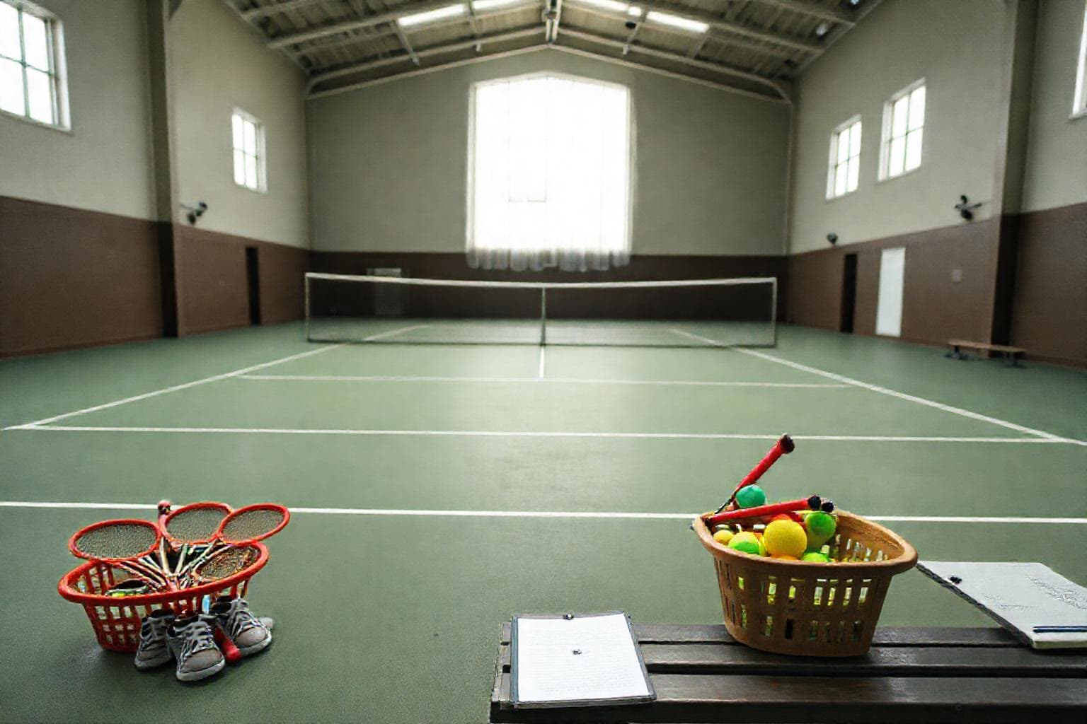 Karaman'da 8-12 yaş çocuklara ücretsiz tenis antrenmanları