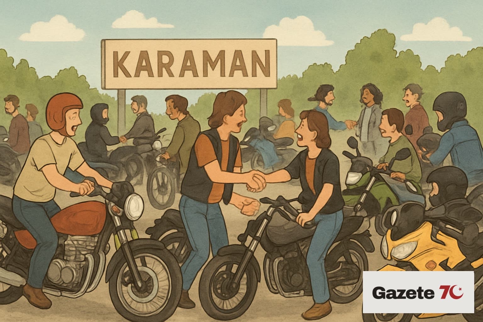 Karaman70 Motosiklet Spor Kulübü faaliyete başladı